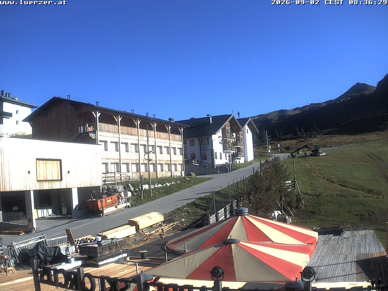 Archived image Webcam Lürzer Alm in Obertauern