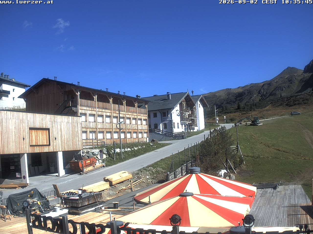 Archived image Webcam Lürzer Alm in Obertauern
