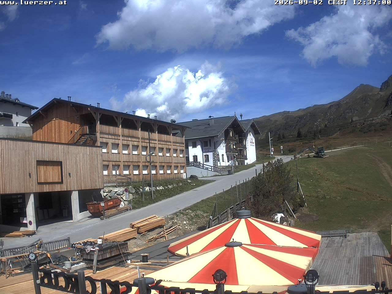 Archived image Webcam Lürzer Alm in Obertauern