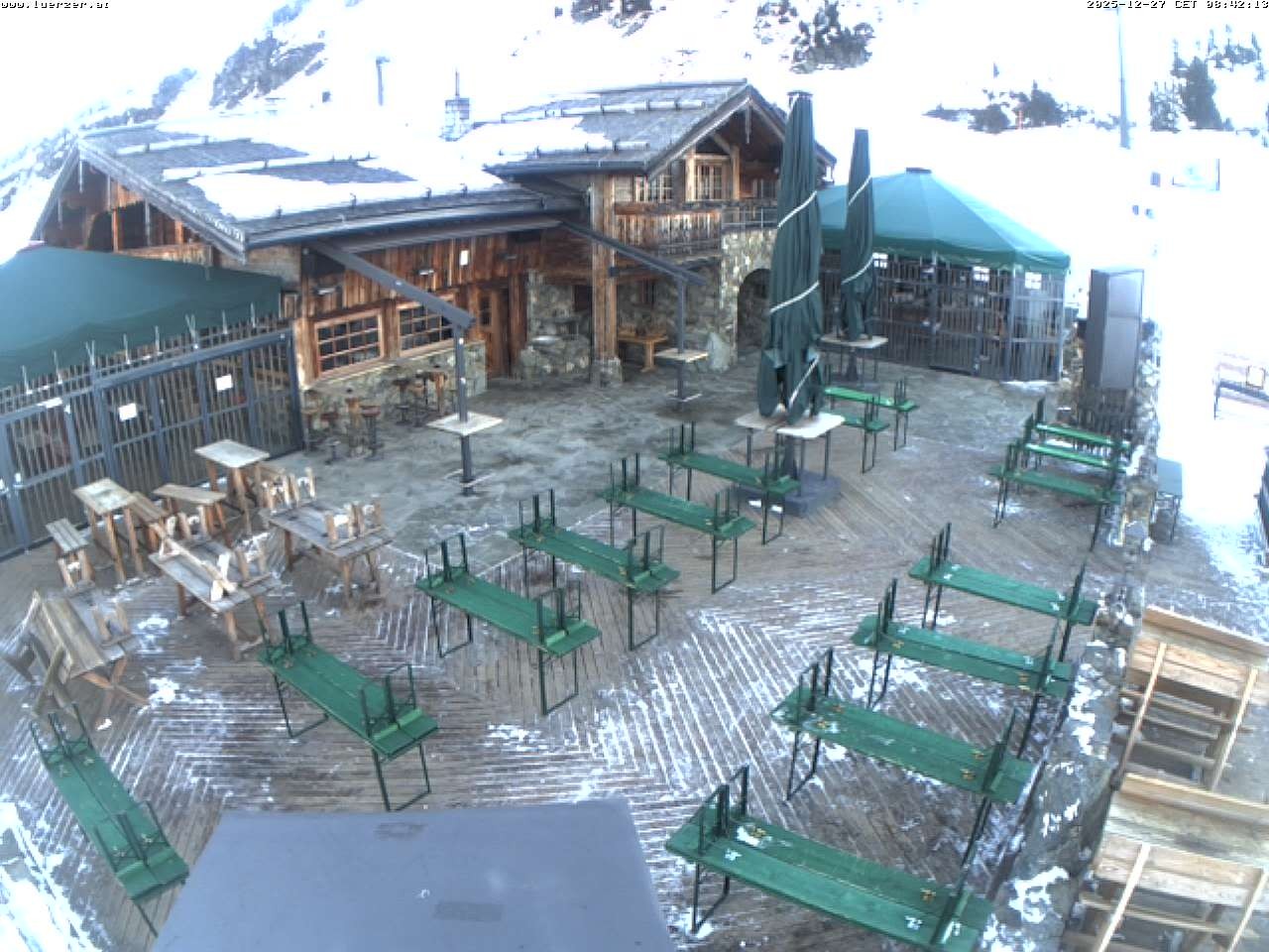 Archiv Foto Webcam Edelweissalm in Obertauern