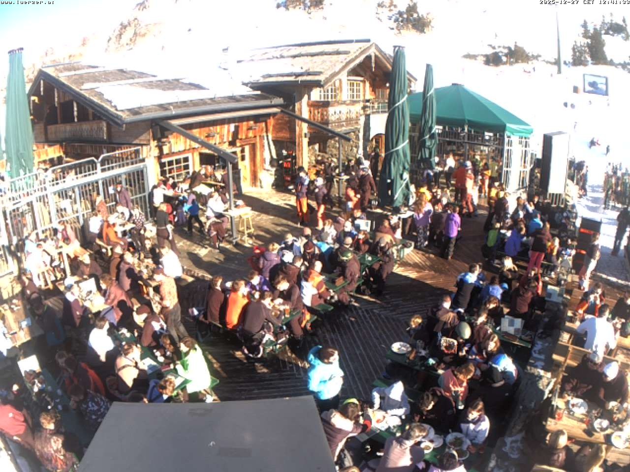 Archiv Foto Webcam Edelweissalm in Obertauern