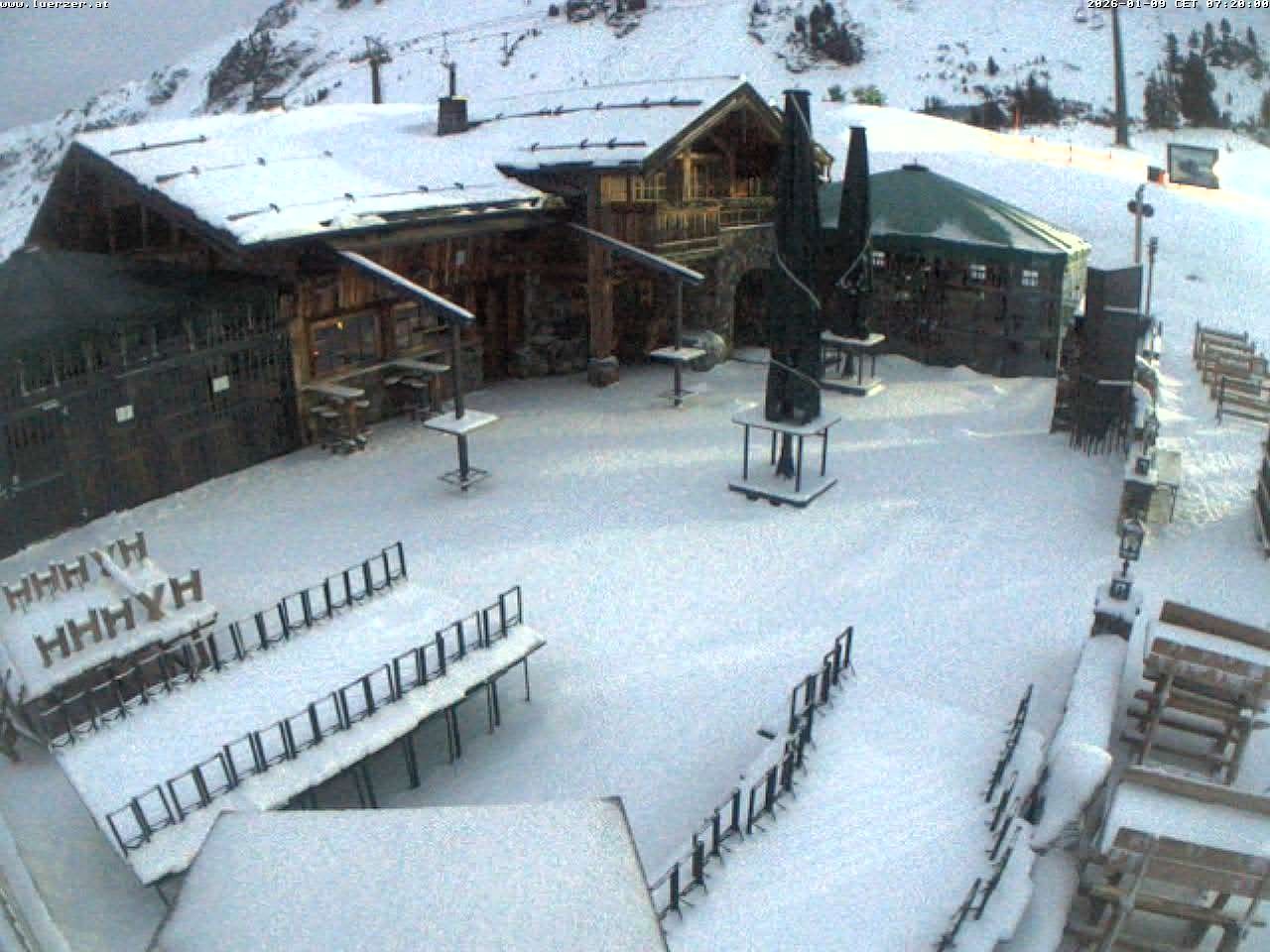 Archiv Foto Webcam Edelweissalm in Obertauern