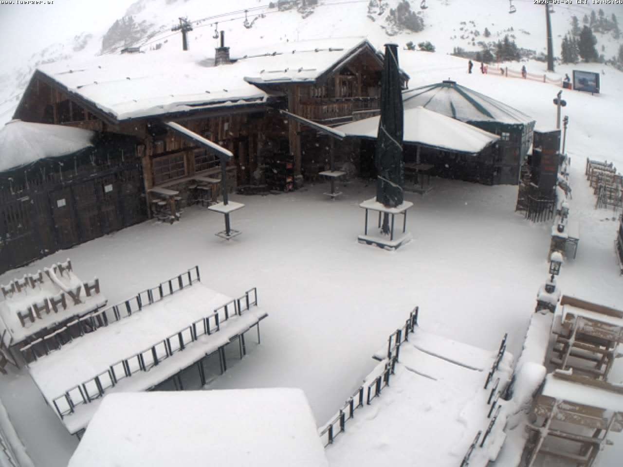 Archiv Foto Webcam Edelweissalm in Obertauern