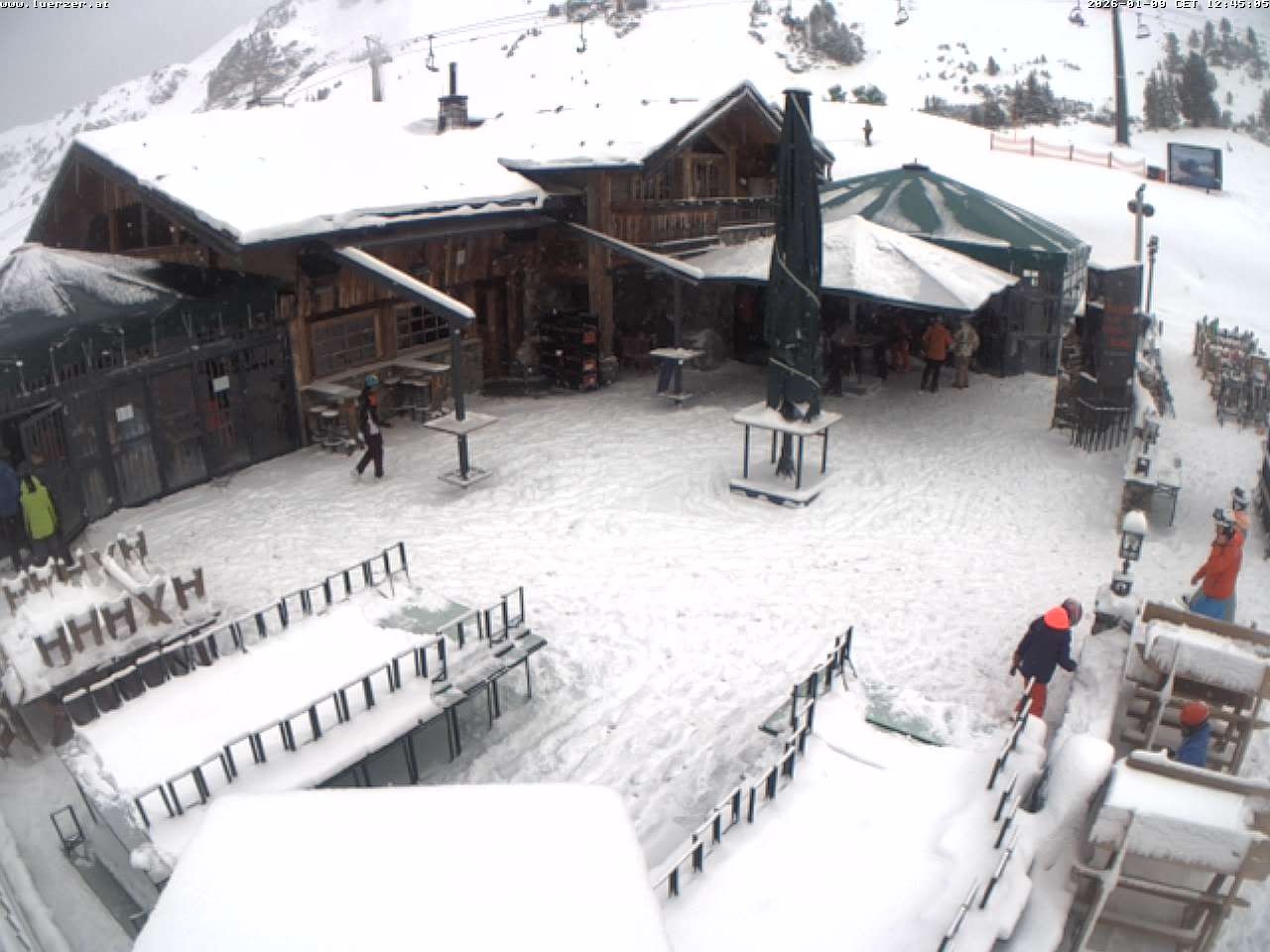 Archiv Foto Webcam Edelweissalm in Obertauern