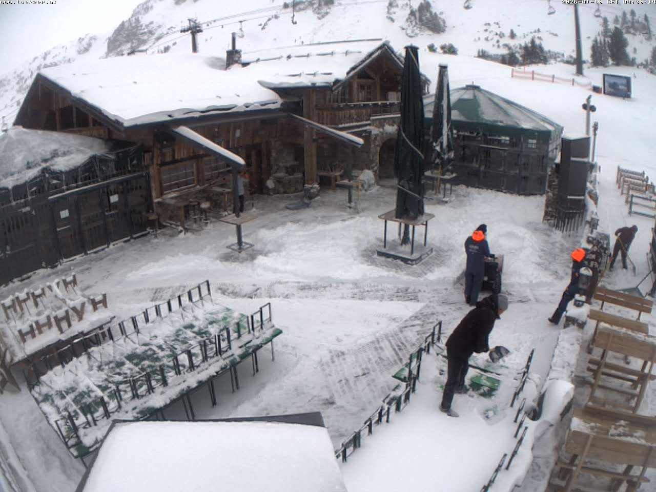 Archiv Foto Webcam Edelweissalm in Obertauern