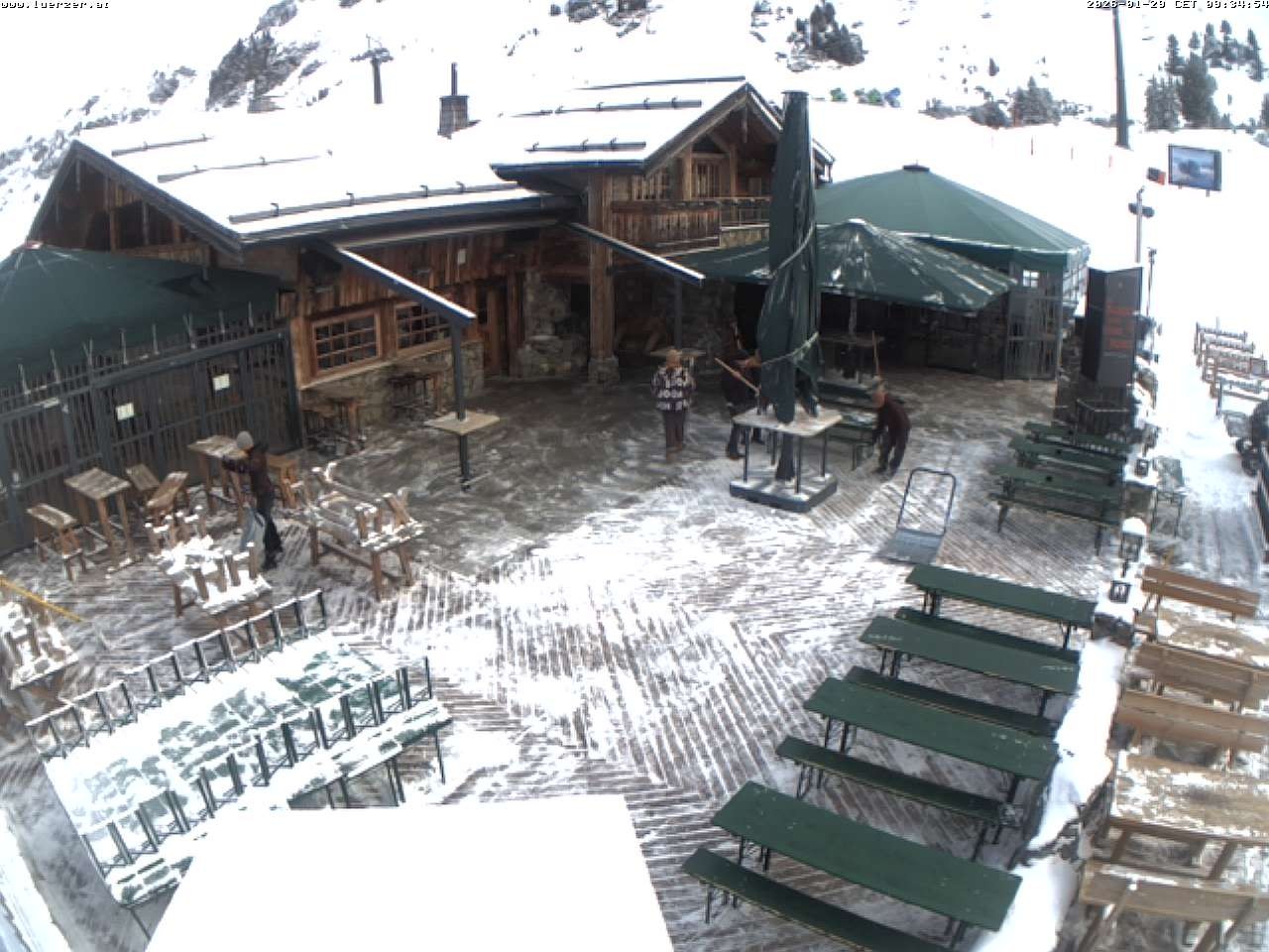 Archiv Foto Webcam Edelweissalm in Obertauern