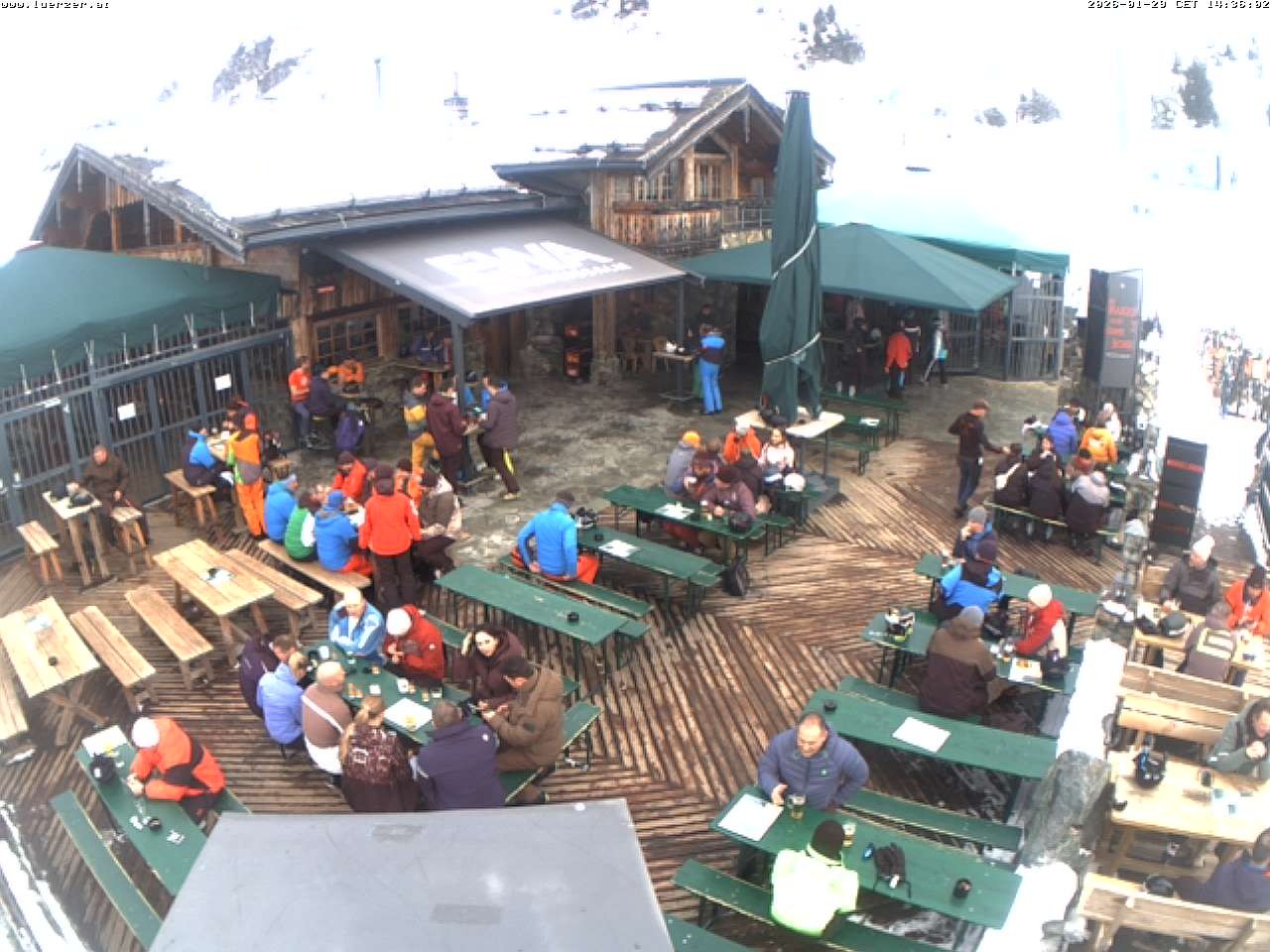 Archiv Foto Webcam Edelweissalm in Obertauern