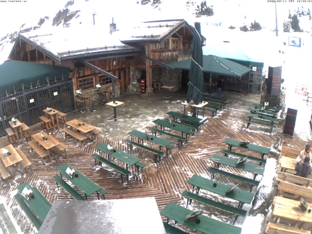 Archiv Foto Webcam Edelweissalm in Obertauern