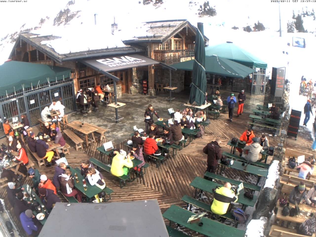 Archiv Foto Webcam Edelweissalm in Obertauern