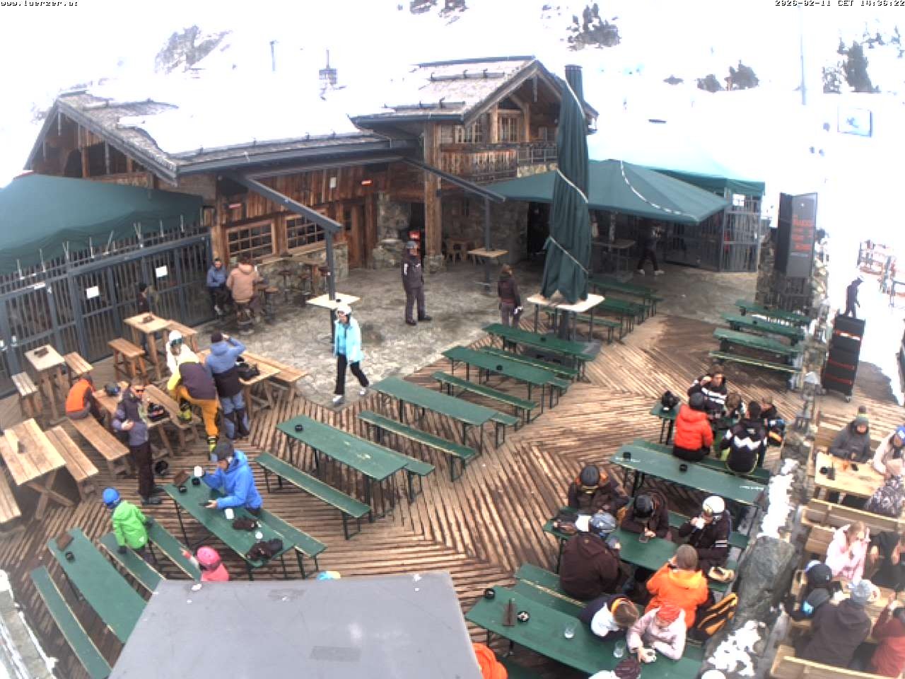 Archiv Foto Webcam Edelweissalm in Obertauern