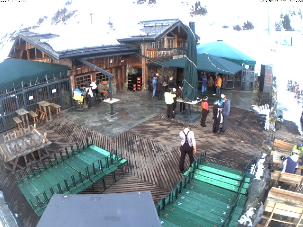 Archiv Foto Webcam Edelweissalm in Obertauern