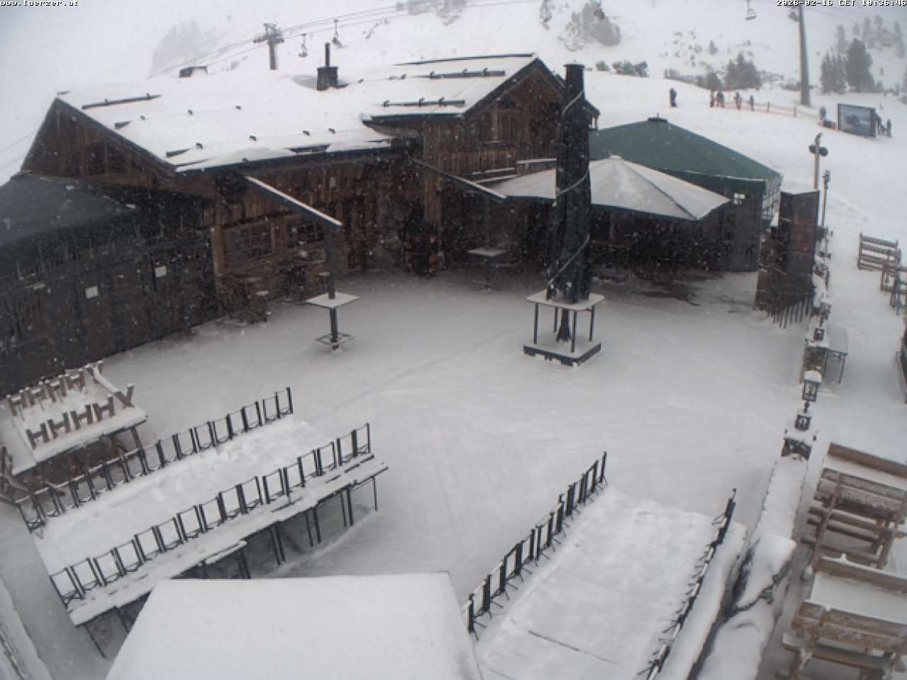 Archiv Foto Webcam Edelweissalm in Obertauern