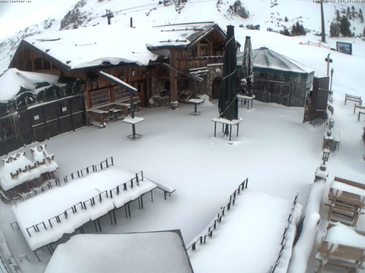 Archiv Foto Webcam Edelweissalm in Obertauern