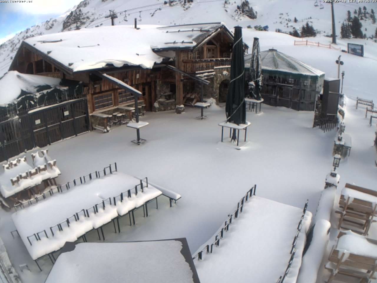 Archiv Foto Webcam Edelweissalm in Obertauern