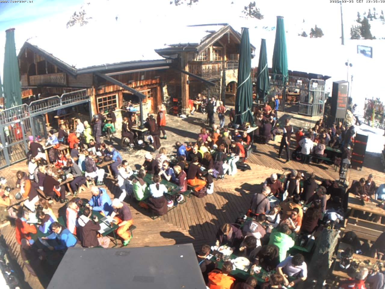 Archiv Foto Webcam Edelweissalm in Obertauern