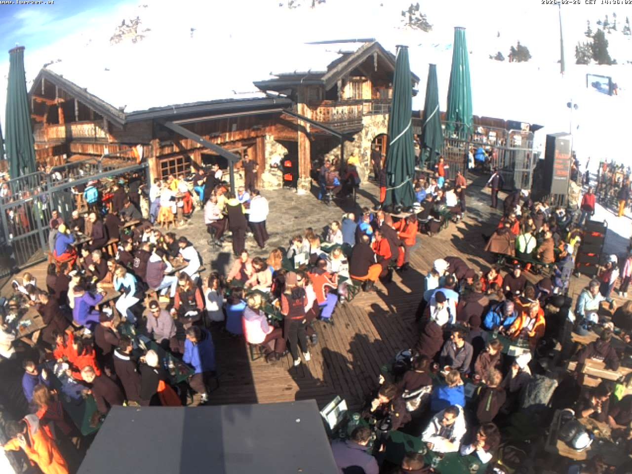 Archiv Foto Webcam Edelweissalm in Obertauern