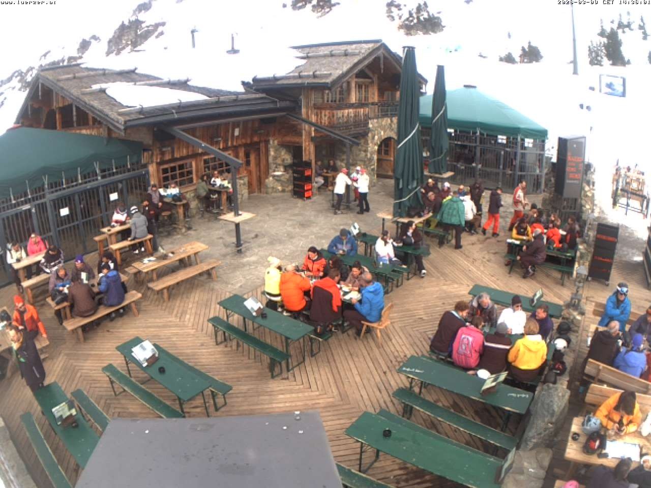 Archiv Foto Webcam Edelweissalm in Obertauern