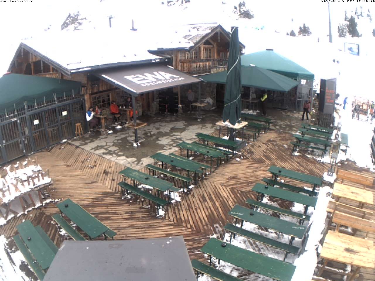 Archiv Foto Webcam Edelweissalm in Obertauern