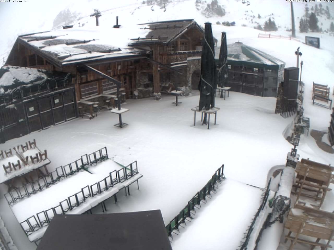 Archiv Foto Webcam Edelweissalm in Obertauern