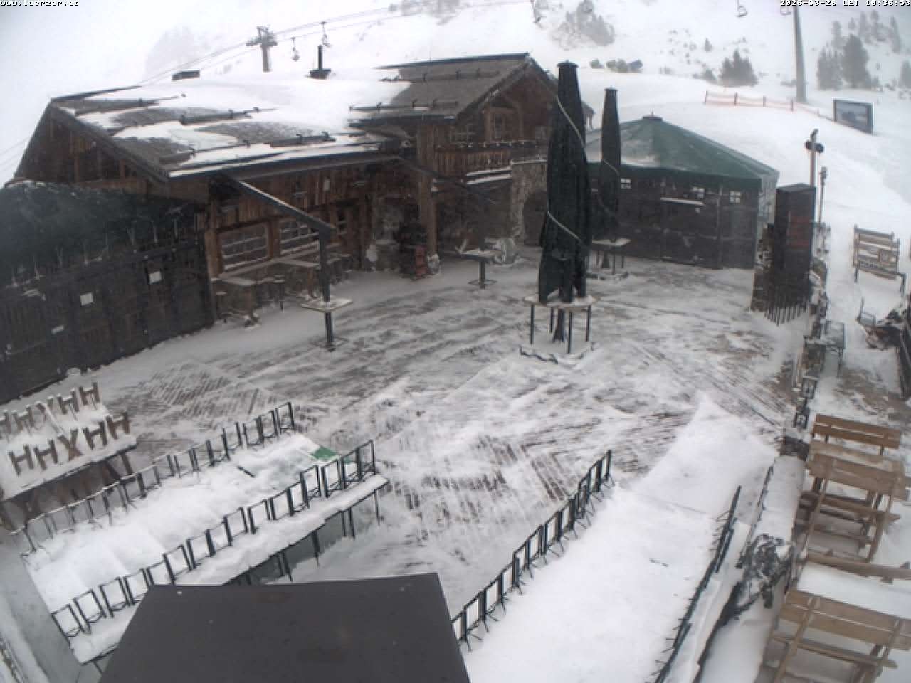 Archiv Foto Webcam Edelweissalm in Obertauern