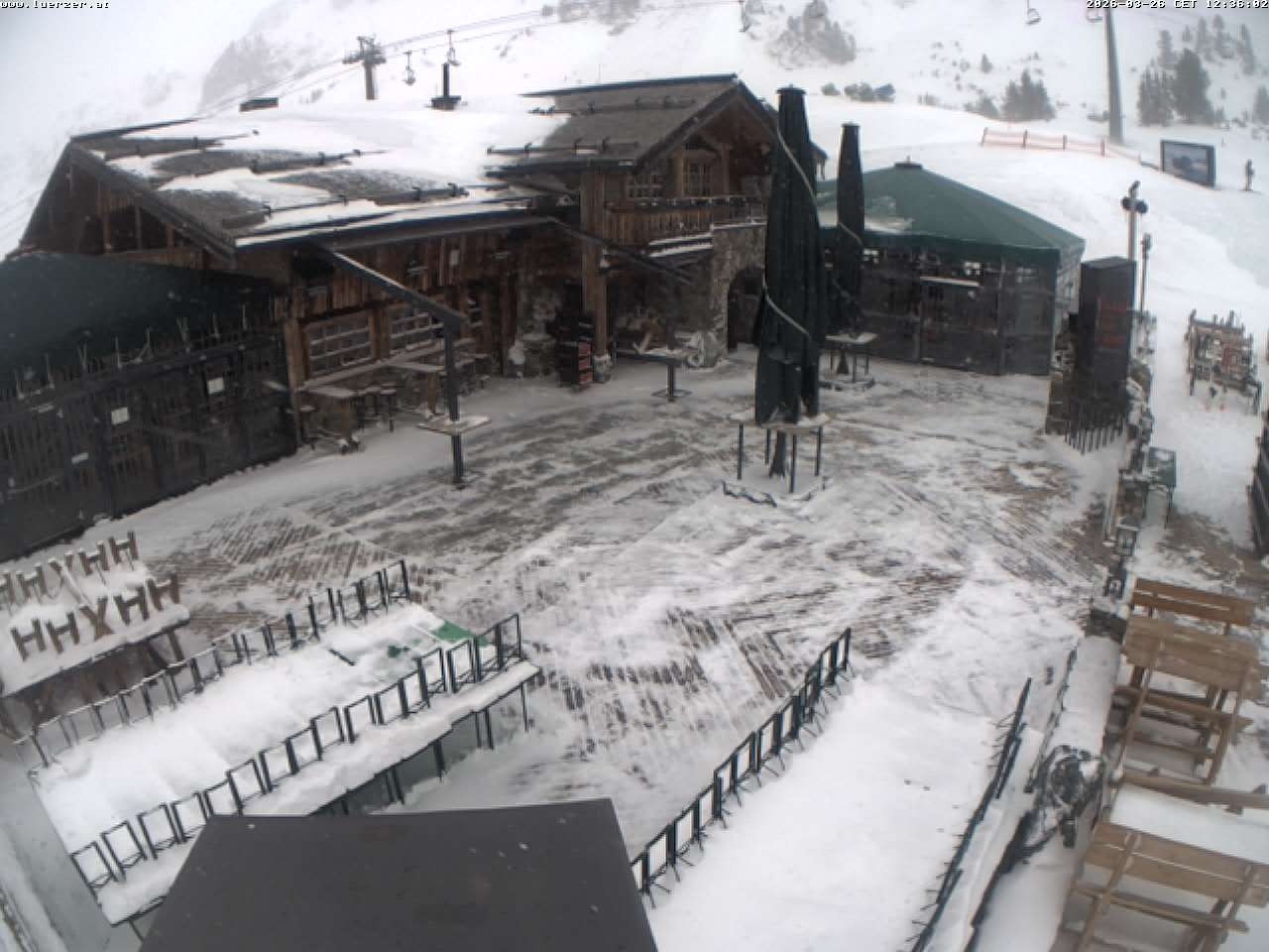 Archiv Foto Webcam Edelweissalm in Obertauern