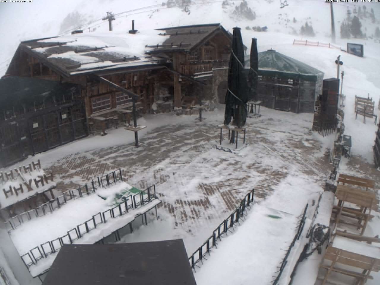 Archiv Foto Webcam Edelweissalm in Obertauern