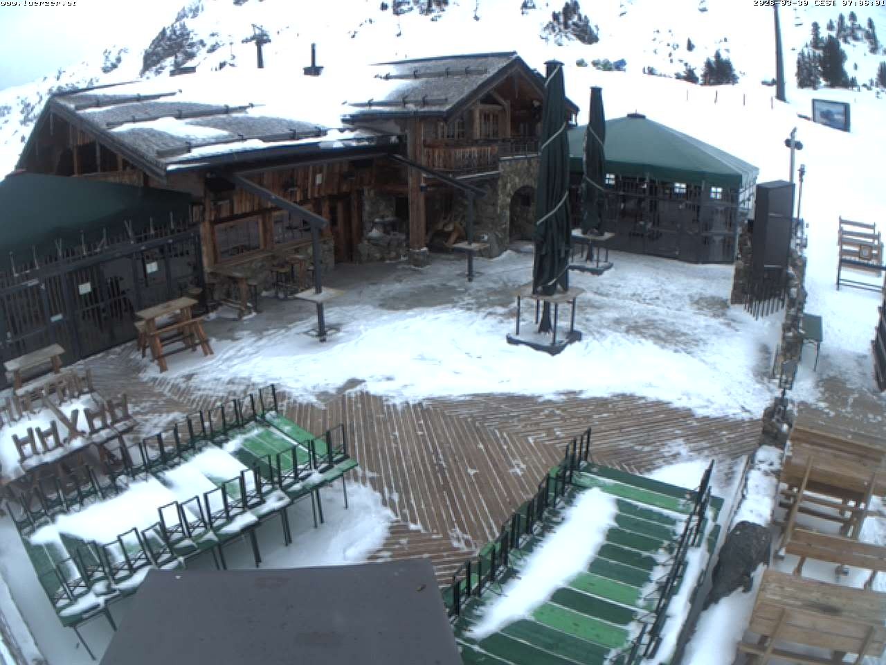 Archiv Foto Webcam Edelweissalm in Obertauern