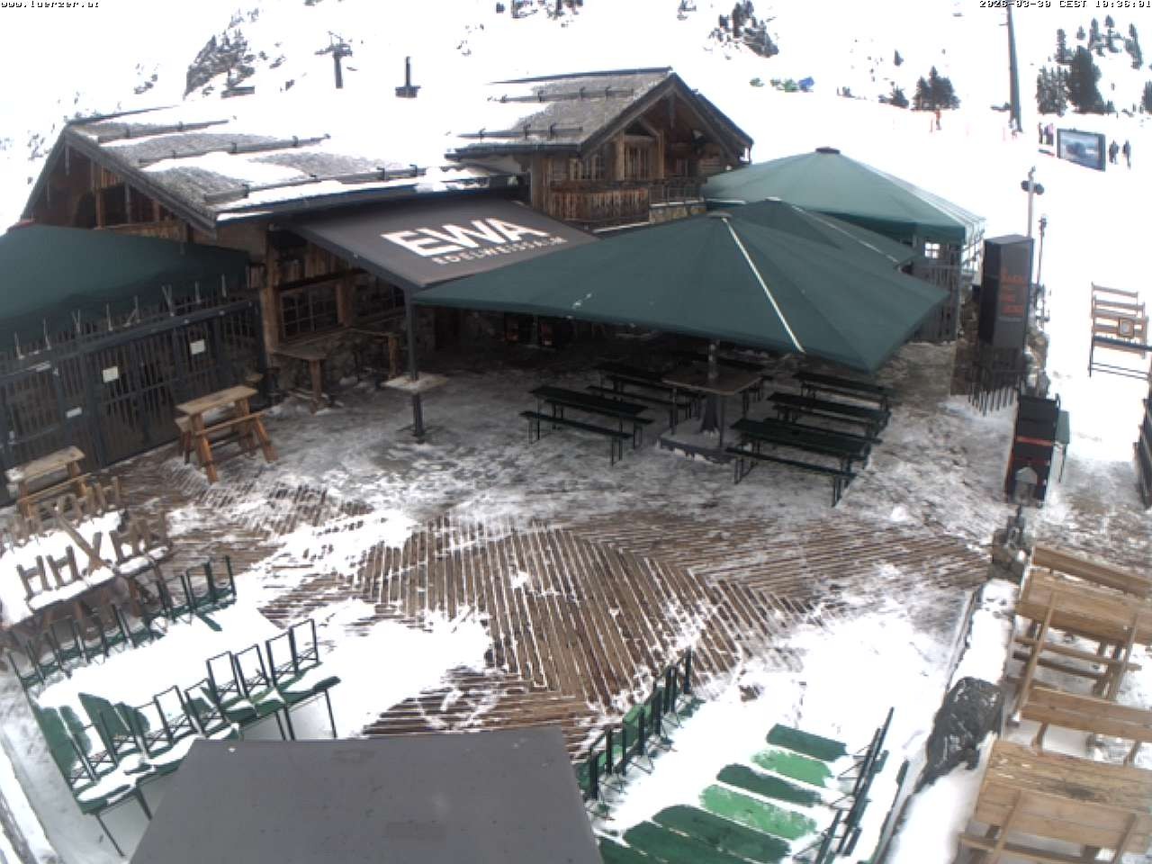 Archiv Foto Webcam Edelweissalm in Obertauern