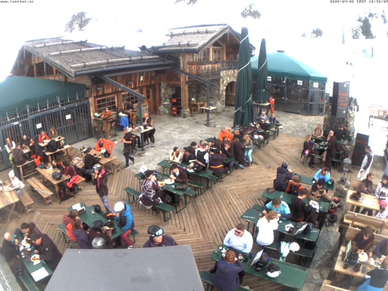 Archiv Foto Webcam Edelweissalm in Obertauern