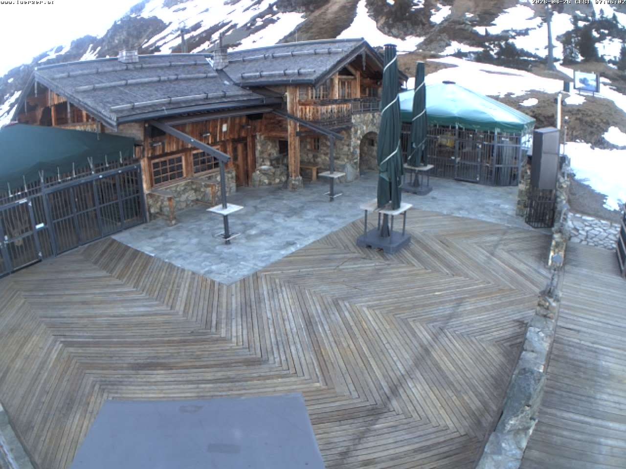 Archiv Foto Webcam Edelweissalm in Obertauern