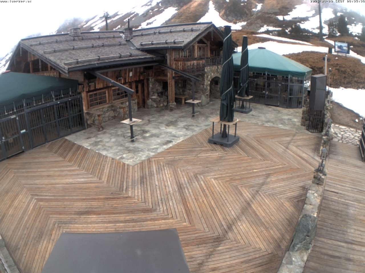 Archiv Foto Webcam Edelweissalm in Obertauern