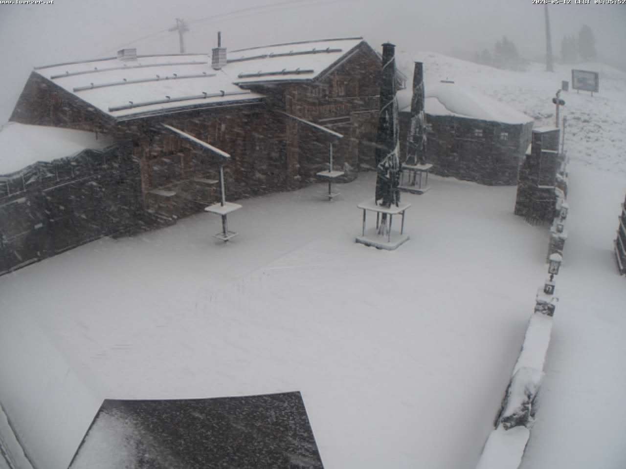 Archiv Foto Webcam Edelweissalm in Obertauern