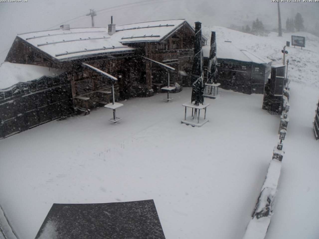 Archiv Foto Webcam Edelweissalm in Obertauern