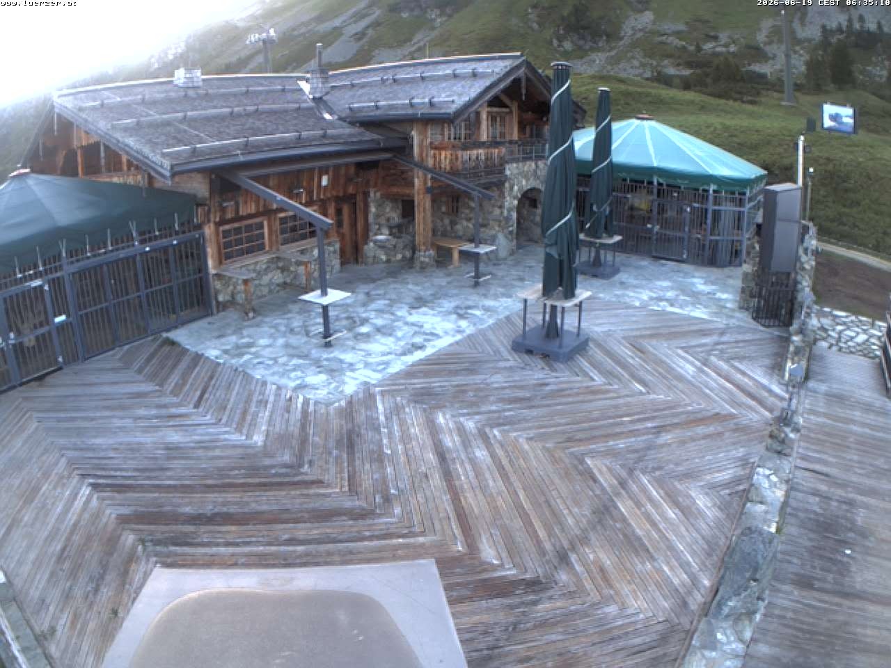 Archiv Foto Webcam Edelweissalm in Obertauern
