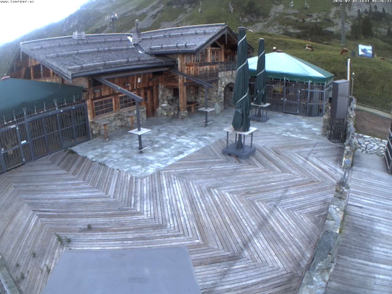 Archiv Foto Webcam Edelweissalm in Obertauern