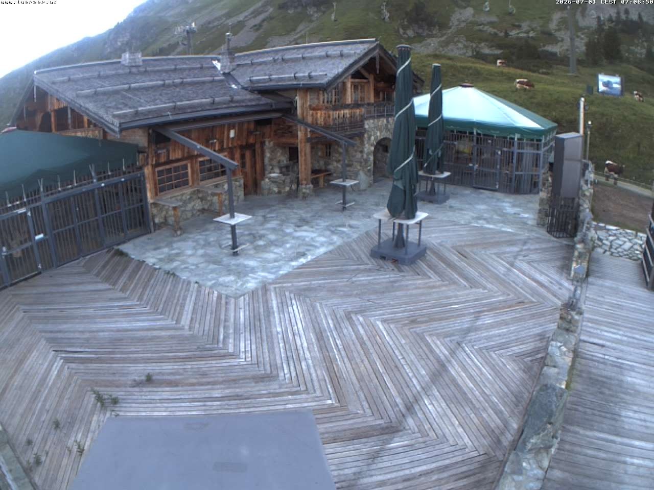 Archiv Foto Webcam Edelweissalm in Obertauern