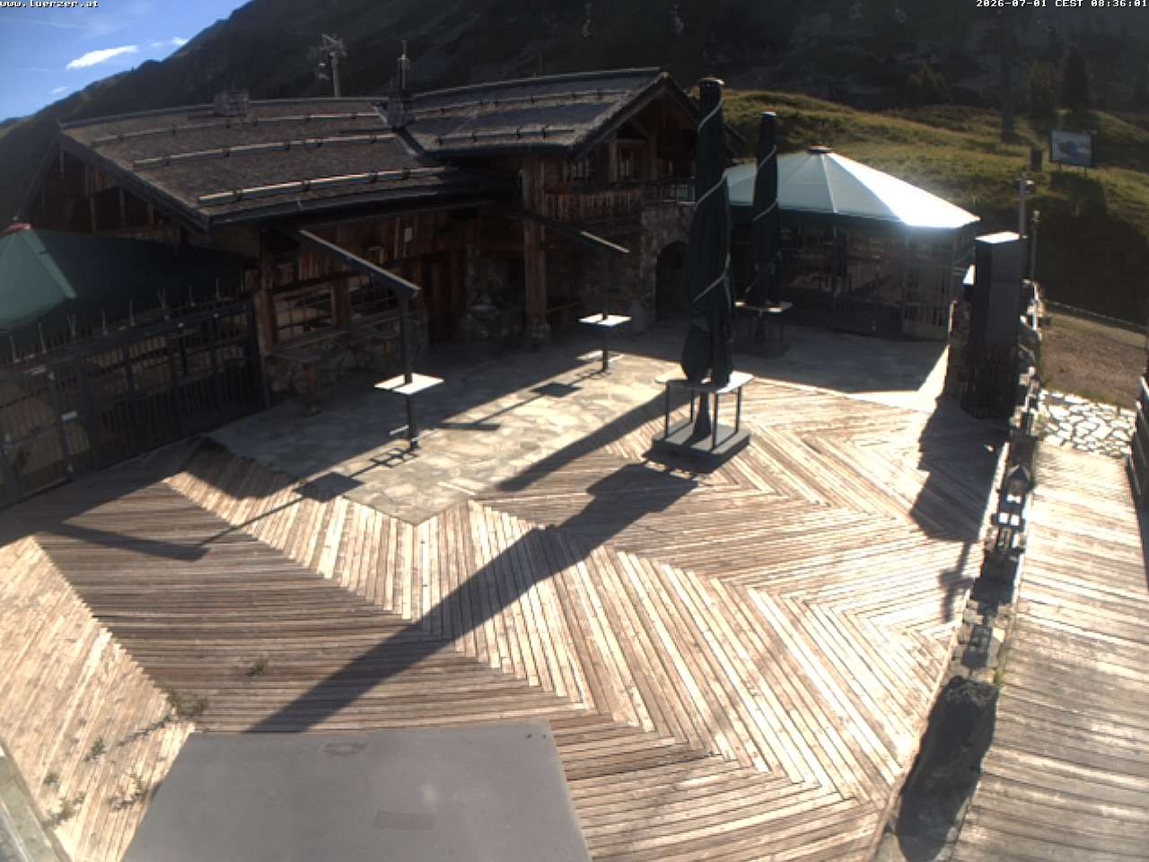 Archiv Foto Webcam Edelweissalm in Obertauern