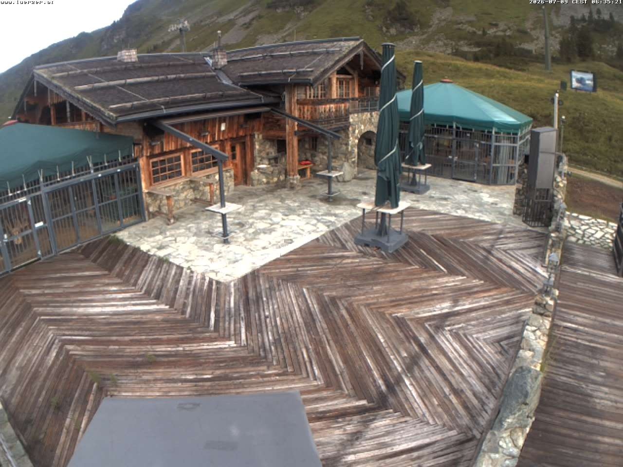Archiv Foto Webcam Edelweissalm in Obertauern