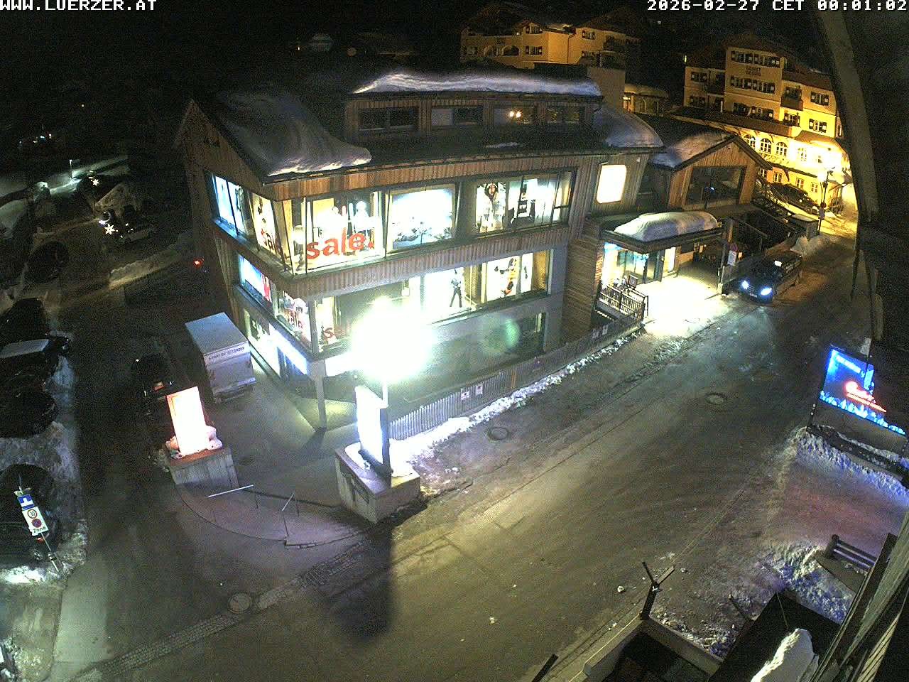 Archived image Webcam Outlet Freudenhaus in Obertauern
