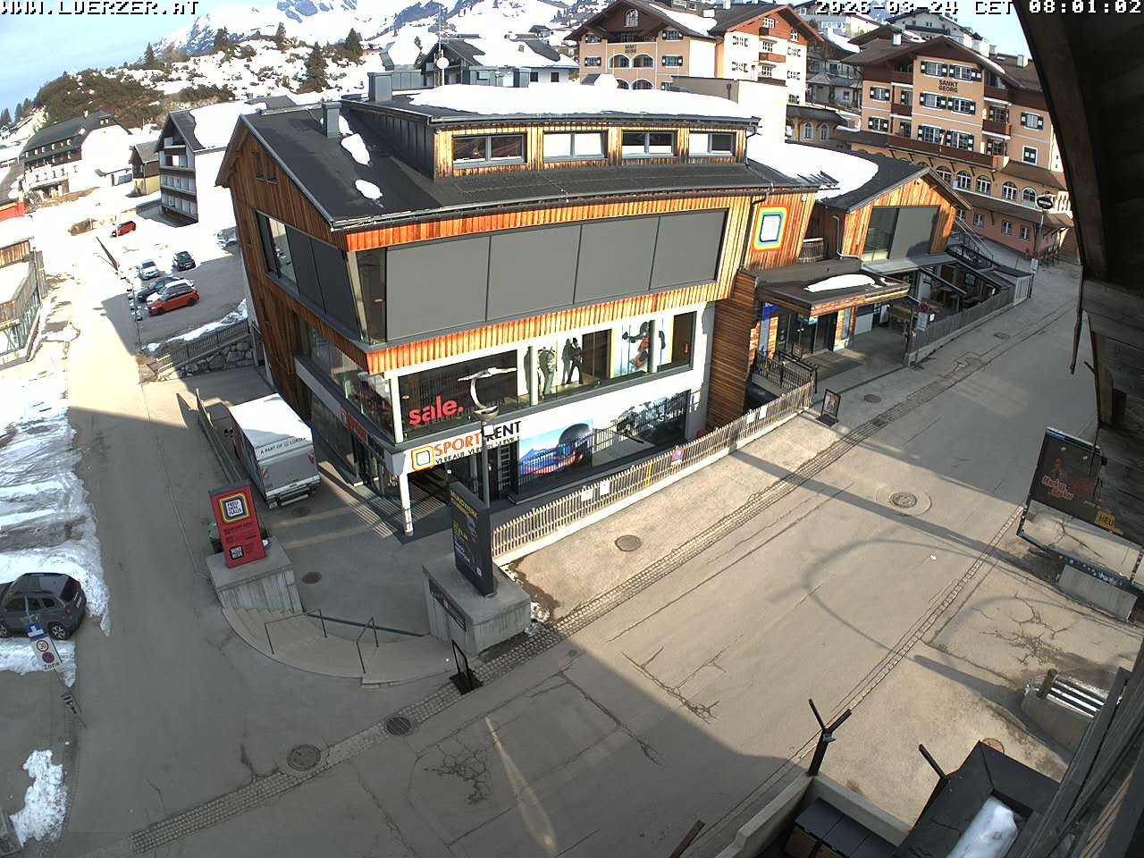 Archived image Webcam Outlet Freudenhaus in Obertauern