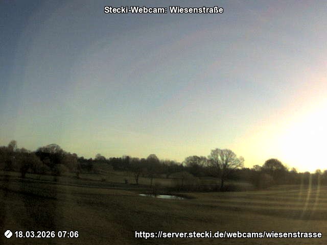 Archiv Foto Webcam Delingsdorf Wiesenstraße