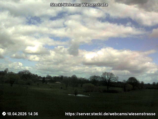 Archived image Webcam Wiesenstraße near Delingsdorf