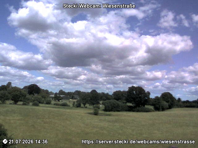 Archiv Foto Webcam Delingsdorf Wiesenstraße