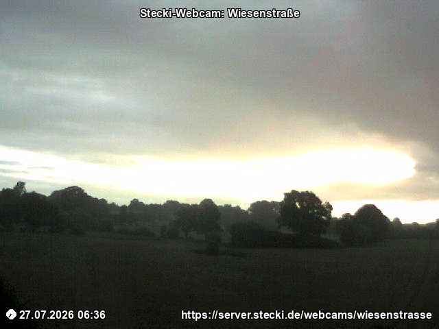 Archived image Webcam Wiesenstraße near Delingsdorf