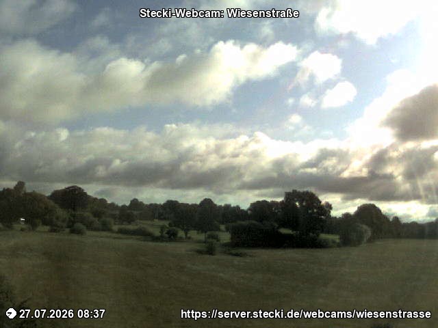 Archived image Webcam Wiesenstraße near Delingsdorf