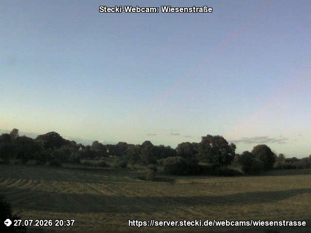Archived image Webcam Wiesenstraße near Delingsdorf