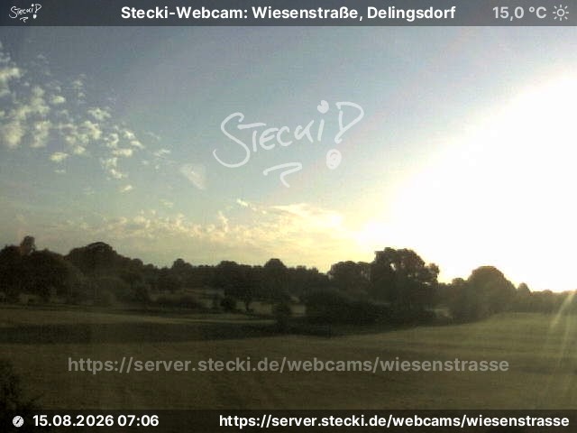 Archiv Foto Webcam Delingsdorf Wiesenstraße