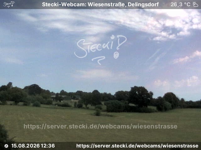 Archiv Foto Webcam Delingsdorf Wiesenstraße