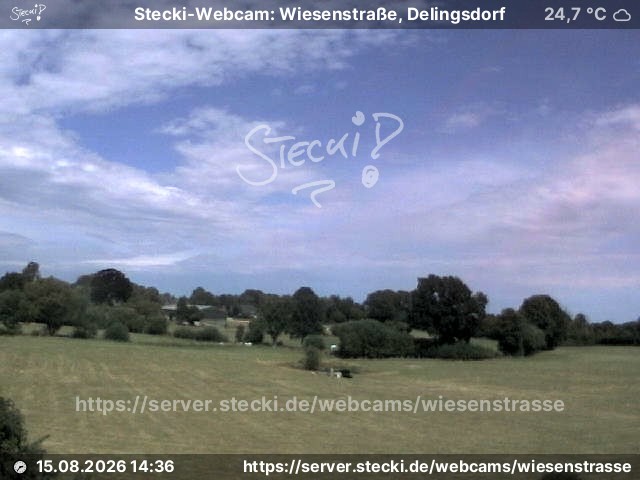 Archiv Foto Webcam Delingsdorf Wiesenstraße
