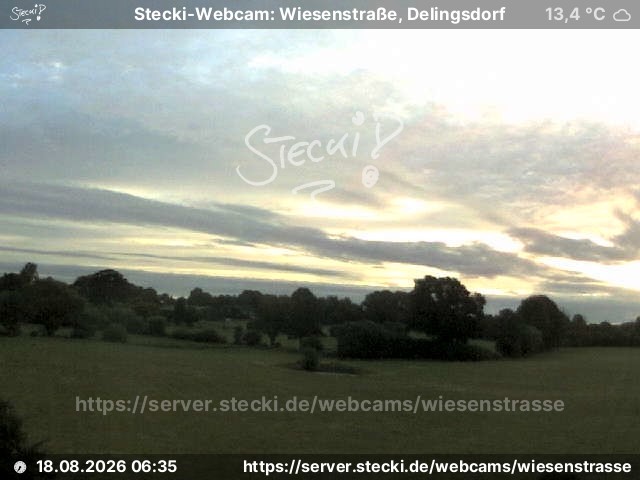 Archiv Foto Webcam Delingsdorf Wiesenstraße